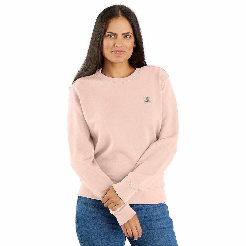 Carhartt Women's Tencel Fiber Series Relaxed Fit French Terry Crewneck Sweatshir